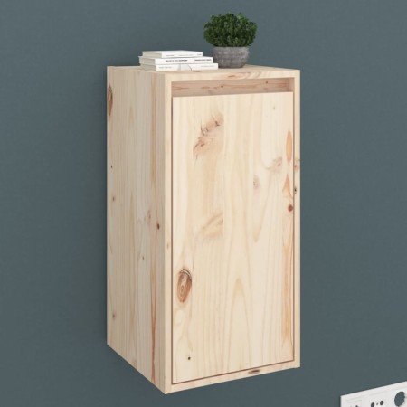 Armario de pared de madera maciza de pino 30x30x60 cm de vidaXL, Estantes y estanterías - Ref: Foro24-813485, Precio: 58,65 €...