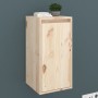 Armario de pared de madera maciza de pino 30x30x60 cm de vidaXL, Estantes y estanterías - Ref: Foro24-813485, Precio: 58,65 €...
