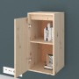 Armario de pared de madera maciza de pino 30x30x60 cm de vidaXL, Estantes y estanterías - Ref: Foro24-813485, Precio: 58,65 €...