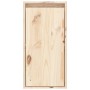 Armario de pared de madera maciza de pino 30x30x60 cm de vidaXL, Estantes y estanterías - Ref: Foro24-813485, Precio: 58,65 €...