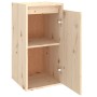 Armario de pared de madera maciza de pino 30x30x60 cm de vidaXL, Estantes y estanterías - Ref: Foro24-813485, Precio: 58,65 €...