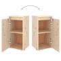 Armario de pared de madera maciza de pino 30x30x60 cm de vidaXL, Estantes y estanterías - Ref: Foro24-813485, Precio: 58,65 €...