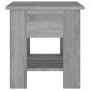 Mesa de centro madera de ingeniería gris Sonoma 40x40x42 cm de vidaXL, Mesas de centro - Ref: Foro24-813081, Precio: 42,08 €,...