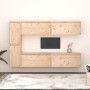 Muebles para TV 6 piezas madera maciza de pino en Muebles TV | Comprar online en Foru.es