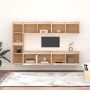 Muebles para TV 6 piezas madera maciza de pino en Muebles TV | Comprar online en Foru.es