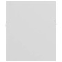 Mueble con lavabo madera de ingeniería blanco de vidaXL, Tocadores de baño - Ref: Foro24-3070829, Precio: 185,88 €, Descuento: %