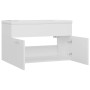 Mueble con lavabo madera de ingeniería blanco de vidaXL, Tocadores de baño - Ref: Foro24-3070829, Precio: 185,88 €, Descuento: %