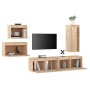 Muebles para TV 5 piezas madera maciza de pino en Muebles TV | Comprar online en Foru.es