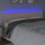 Headboard with LED synthetic leather cappuccino color 200x5x78/88 cm by vidaXL, Headboards and footboards - Ref: Foro24-31214...