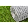 Malla de alambre cuadrada acero galvanizado plateado 1x25 m de vidaXL, Paneles de vallas - Ref: Foro24-140117, Precio: 69,20 ...