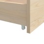 Estructura de cama con cajones madera maciza de pino 90x200 cm de vidaXL, Camas y somieres - Ref: Foro24-322159, Precio: 158,...