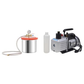 Cámara de vacío con bomba de 2 etapas 7,4 L en Bombas de agua | Comprar online en Foru.es