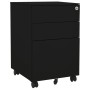 Armario archivador acero negro 39x45x60 cm de vidaXL, Armarios archivadores - Ref: Foro24-335980, Precio: 159,25 €, Descuento: %