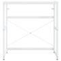 Estructura de lavabo de hierro blanco 79x38x83 cm de vidaXL, Tocadores de baño - Ref: Foro24-338498, Precio: 51,05 €, Descuen...
