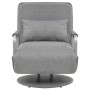 Silla giratoria y sofá cama tela gris claro de vidaXL, Sillones - Ref: Foro24-244666, Precio: 237,51 €, Descuento: %
