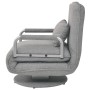 Silla giratoria y sofá cama tela gris claro de vidaXL, Sillones - Ref: Foro24-244666, Precio: 237,51 €, Descuento: %