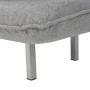 Silla giratoria y sofá cama tela gris claro de vidaXL, Sillones - Ref: Foro24-244666, Precio: 237,51 €, Descuento: %