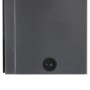 Mueble de baño con espejo LED gris brillante 89x14x62 cm de vidaXL, Tocadores de baño - Ref: Foro24-326528, Precio: 163,68 €,...