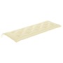 Banco Batavia cojín color crema madera maciza de teca 150 cm en Bancos de jardín | Comprar online en Foru.es