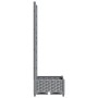 Jardinera con enrejado PP gris claro 40x40x121,5 cm de vidaXL, Maceteros y jardineras - Ref: Foro24-153269, Precio: 39,24 €, ...