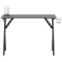 Escritorio gaming con patas en forma de Y negro 110x60x75 cm de vidaXL, Escritorios - Ref: Foro24-325406, Precio: 106,67 €, D...