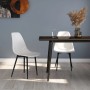 Sillas de comedor 2 unidades blancas PP de vidaXL, Sillas de comedor - Ref: Foro24-338042, Precio: 103,88 €, Descuento: %