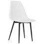Dining chairs 2 units white PP by vidaXL, dining chairs - Ref: Foro24-338042, Price: 102,74 €, Discount: %
