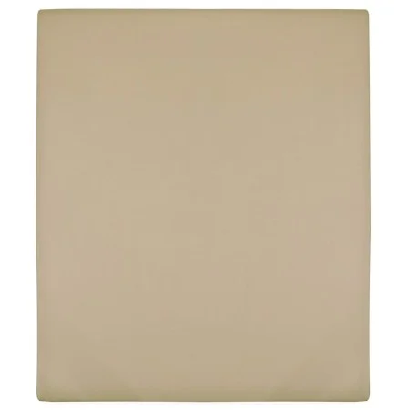Sábana bajera jersey algodón gris taupe 180x200 cm de vidaXL, Sábanas - Ref: Foro24-136228, Precio: 18,94 €, Descuento: %