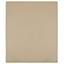 Sábana bajera jersey algodón gris taupe 180x200 cm de vidaXL, Sábanas - Ref: Foro24-136228, Precio: 19,28 €, Descuento: %