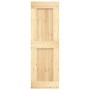 Puerta corredera con herrajes madera maciza de pino 70x210 cm de vidaXL, Puertas - Ref: Foro24-3203219, Precio: 174,14 €, Des...