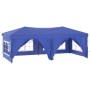 Carpa para fiestas plegable con paredes laterales azul 3x6 m de vidaXL, Carpas y cenadores - Ref: Foro24-93542, Precio: 249,2...
