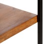 Estantería de 4 niveles 6 cajones madera de mango 122x36x181 cm de vidaXL, Librerías y estanterías - Ref: Foro24-284423, Prec...