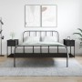 Mesitas de noche 2 uds madera de ingeniería negra 30x60x60 cm de vidaXL, Mesitas de noche - Ref: Foro24-826054, Precio: 80,11...