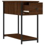 Mesitas noche 2 uds madera ingeniería marrón roble 30x60x60 cm de vidaXL, Mesitas de noche - Ref: Foro24-826062, Precio: 64,8...