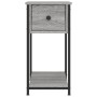 Mesitas noche 2 uds madera ingeniería gris Sonoma 30x60x60 cm de vidaXL, Mesitas de noche - Ref: Foro24-826060, Precio: 64,81...