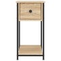 Mesitas noche 2 uds madera ingeniería roble Sonoma 30x60x60 cm de vidaXL, Mesitas de noche - Ref: Foro24-826056, Precio: 62,8...