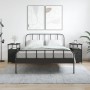 Mesitas de noche 2 uds madera de ingeniería negra 30x60x60 cm de vidaXL, Mesitas de noche - Ref: Foro24-826064, Precio: 103,4...