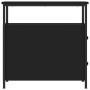 Mesitas de noche 2 uds madera de ingeniería negra 30x60x60 cm de vidaXL, Mesitas de noche - Ref: Foro24-826064, Precio: 103,4...