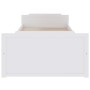 Estructura cama cajones madera maciza de pino blanco 90x200 cm de vidaXL, Camas y somieres - Ref: Foro24-322160, Precio: 179,...