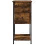 Mesitas noche 2 uds madera ingeniería roble ahumado 32x42x70 cm de vidaXL, Mesitas de noche - Ref: Foro24-826098, Precio: 77,...