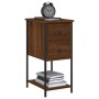 Mesitas noche 2 uds madera ingeniería marrón roble 32x42x70 cm de vidaXL, Mesitas de noche - Ref: Foro24-826102, Precio: 80,1...