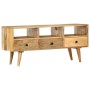 Mueble para TV de madera maciza de mango 110x36x50 cm de vidaXL, Muebles TV - Ref: Foro24-285824, Precio: 183,00 €, Descuento: %