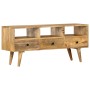 Mueble para TV de madera maciza de mango 110x36x50 cm de vidaXL, Muebles TV - Ref: Foro24-285824, Precio: 183,00 €, Descuento: %