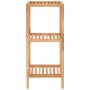 Estantería de baño madera maciza nogal 36x36x79 cm de vidaXL, Librerías y estanterías - Ref: Foro24-350365, Precio: 46,28 €, ...