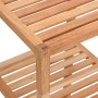 Estantería de baño madera maciza nogal 36x36x79 cm de vidaXL, Librerías y estanterías - Ref: Foro24-350365, Precio: 46,28 €, ...
