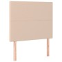 Cama box spring con colchón cuero sintético capuchino 100x200cm de vidaXL, Camas y somieres - Ref: Foro24-3128900, Precio: 34...