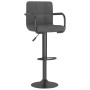 Taburetes de cocina 2 unidades terciopelo gris oscuro de vidaXL, Taburetes de cocina - Ref: Foro24-334660, Precio: 143,16 €, ...