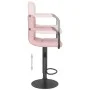 Taburetes de cocina 2 unidades terciopelo rosa by vidaXL, Kitchen stools - Ref: Foro24-334664, Price: 140,76 €, Discount: %