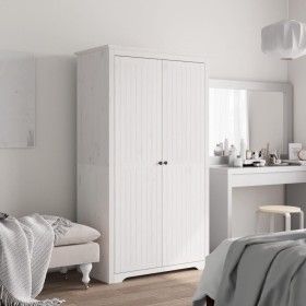 Armario BODO madera maciza de pino blanco 101x52x176,5 cm de vidaXL, Armarios roperos - Ref: Foro24-355059, Precio: 260,92 €,...