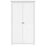 Armario BODO madera maciza de pino blanco 101x52x176,5 cm de vidaXL, Armarios roperos - Ref: Foro24-355059, Precio: 260,92 €,...